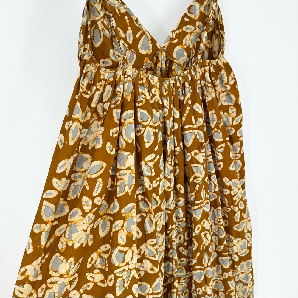 APIECE APART Glicina Maxi Dress Floras Dabu Spice - Picture 10 of 14